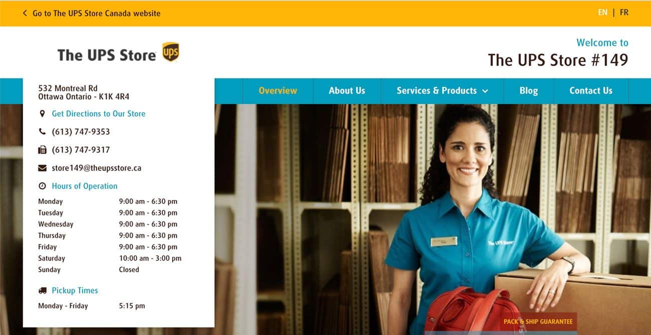 ups store