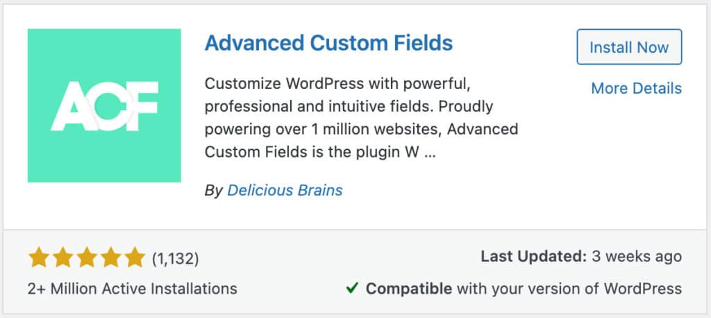 acf plugin