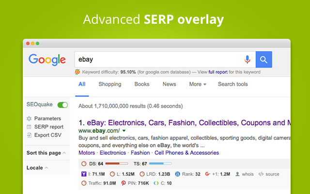SERP Overlay
